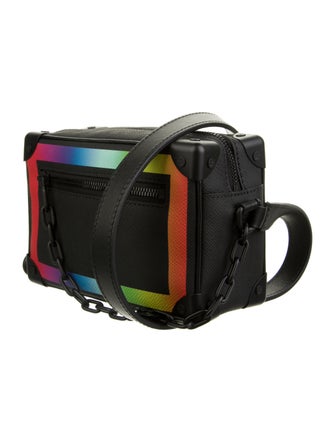 Louis Vuitton 2019 Taïga Rainbow Soft Trunk Mini