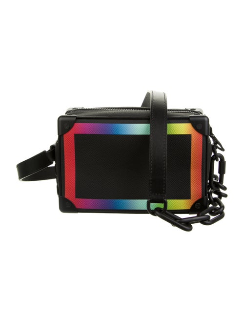 Louis Vuitton 2019 Taïga Rainbow Soft Trunk Mini