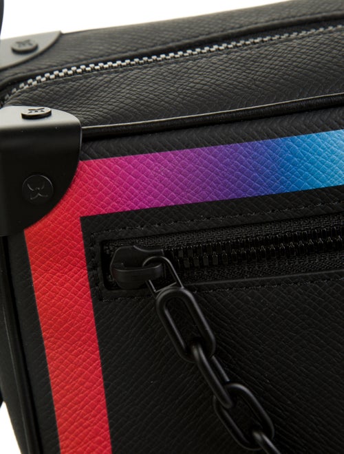 Louis Vuitton 2019 Taïga Rainbow Soft Trunk Mini