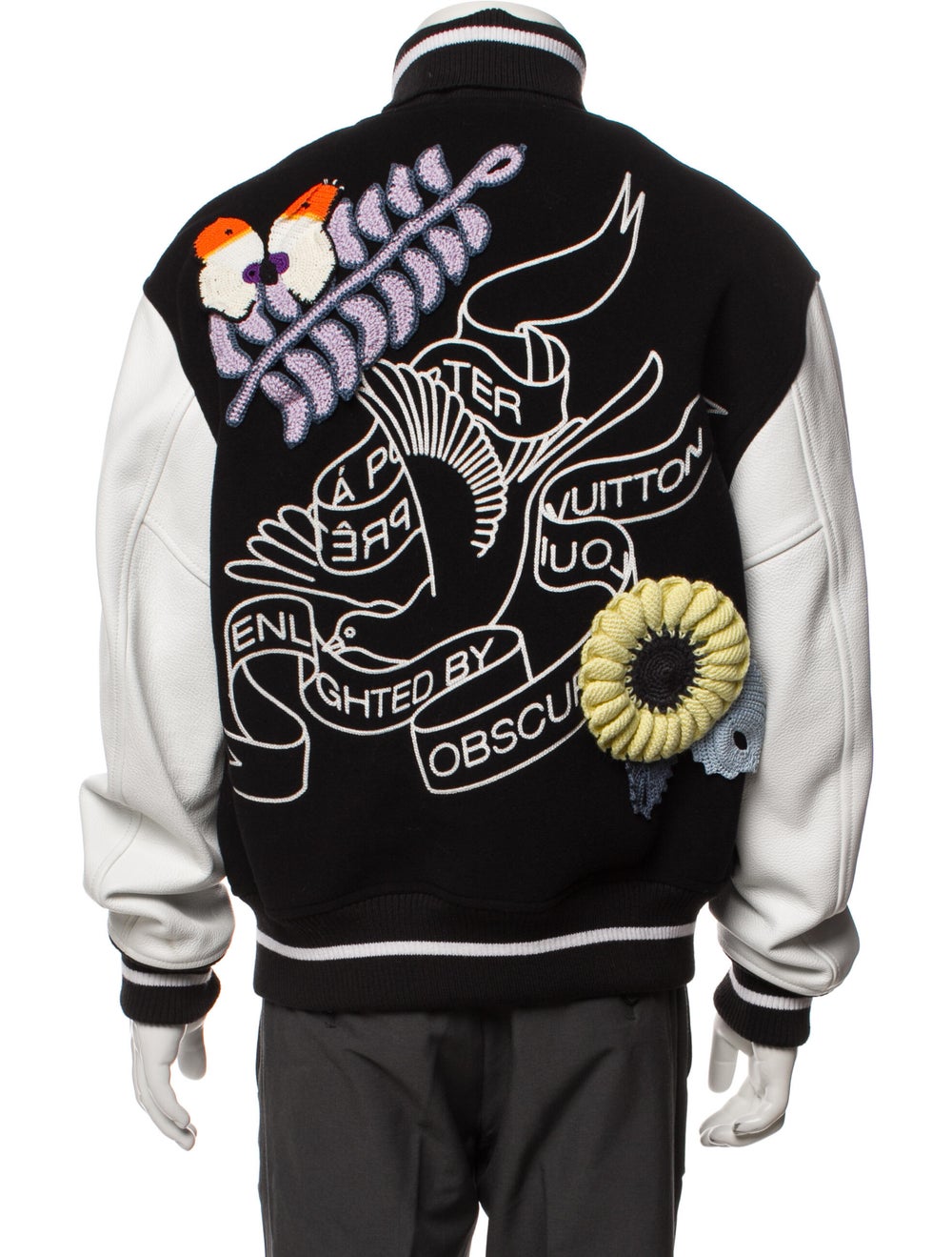 Louis Vuitton 2020 Crochet Varsity Varsity Jacket Gem