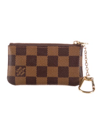 Louis Vuitton 2014 Damier Ebene Pattern Pouch