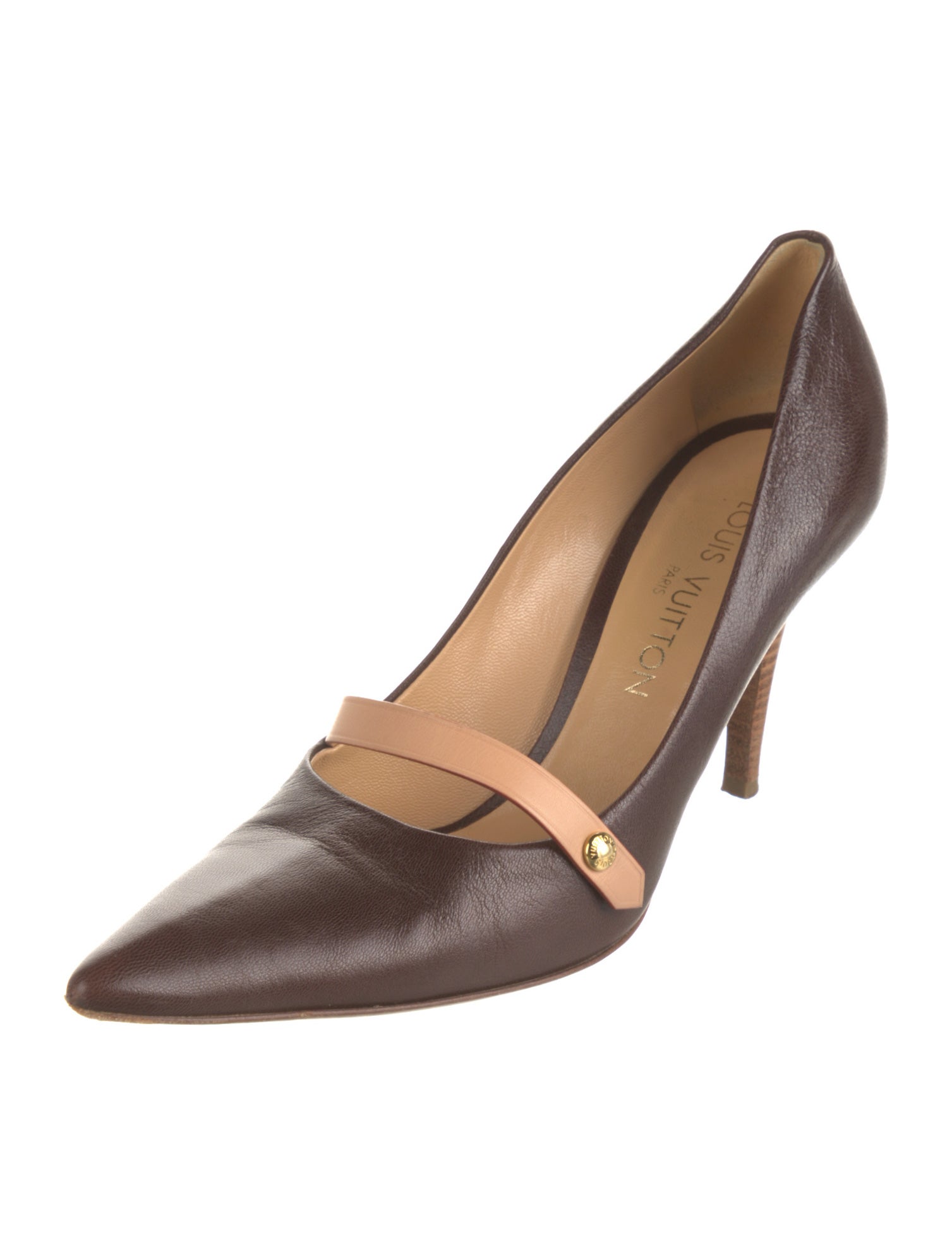 Louis Vuitton Leather Pumps Brown Pumps, Shoes LOU783674 The RealReal