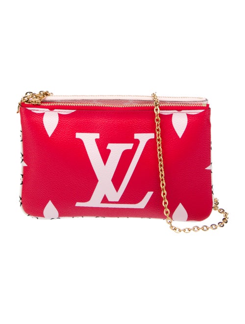 Louis Vuitton Monogram Giant Double Zip Pochette