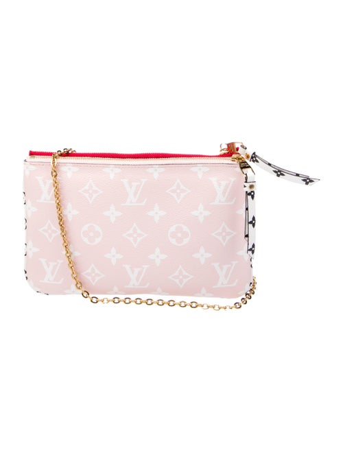 Louis Vuitton Monogram Giant Double Zip Pochette