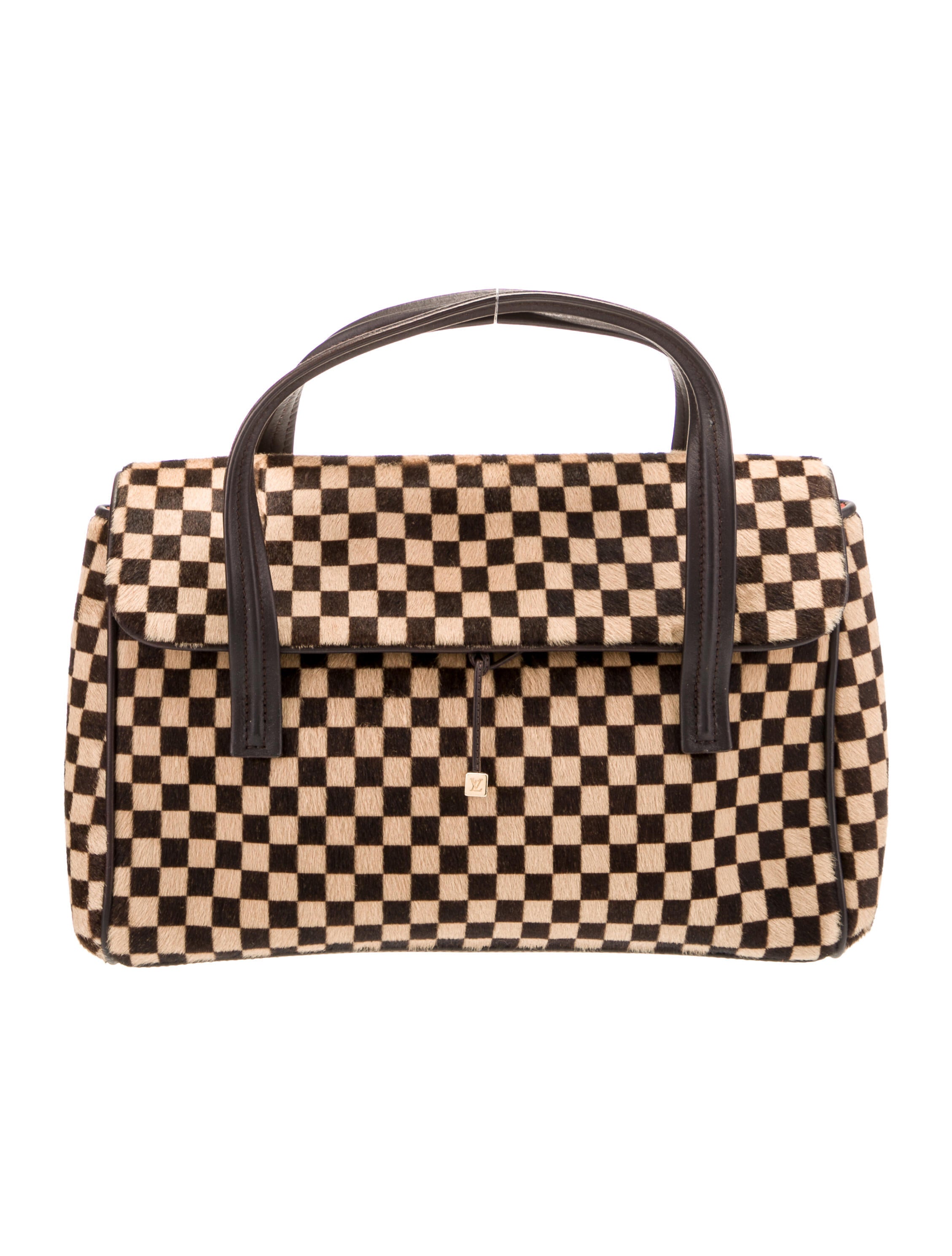 Louis Vuitton Damier Sauvage Lionne Bag Brown Handle Bags, Handbags
