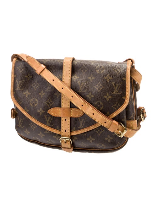 Louis Vuitton Monogram Saumur 25