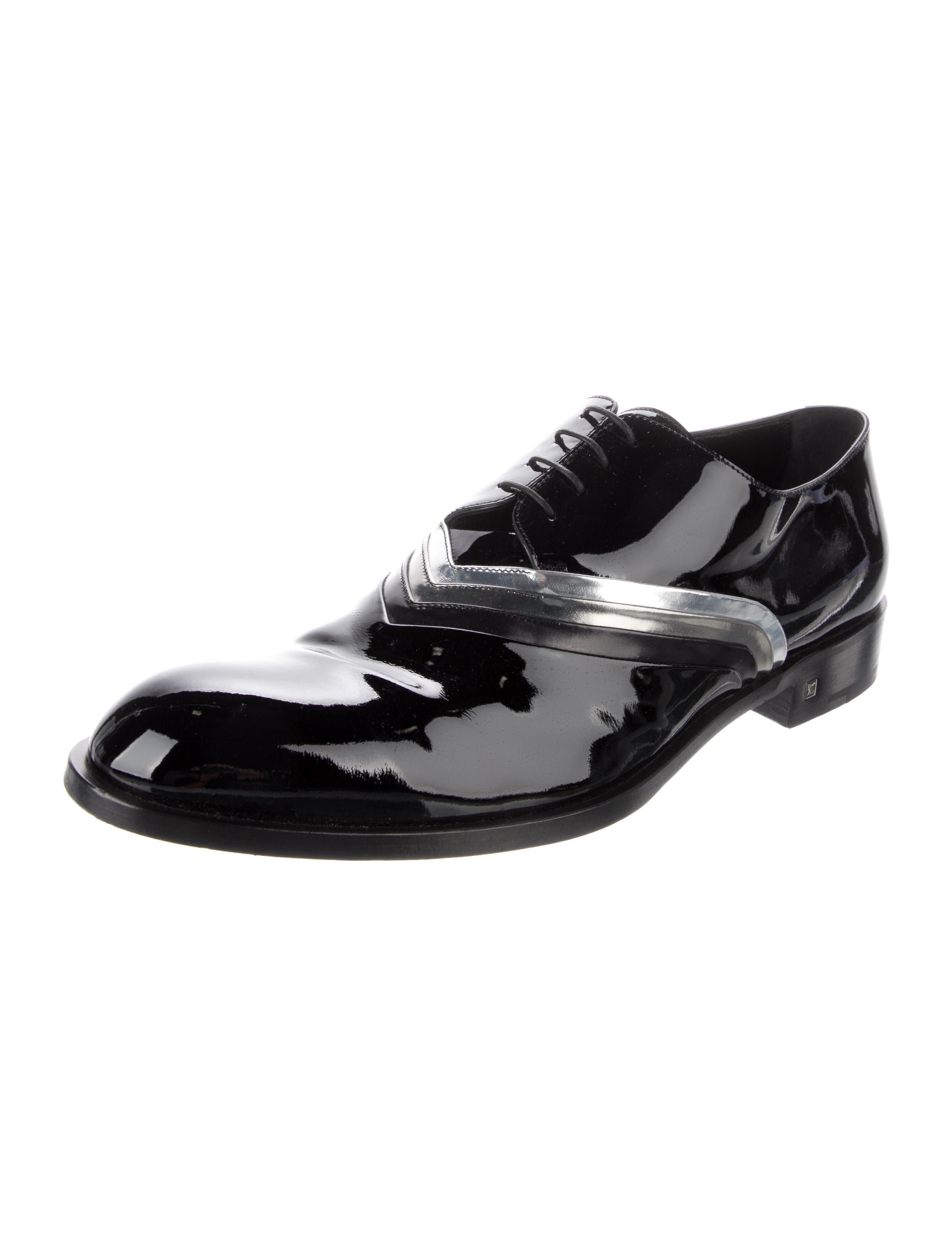 Louis Vuitton Patent Leather Derby Shoes