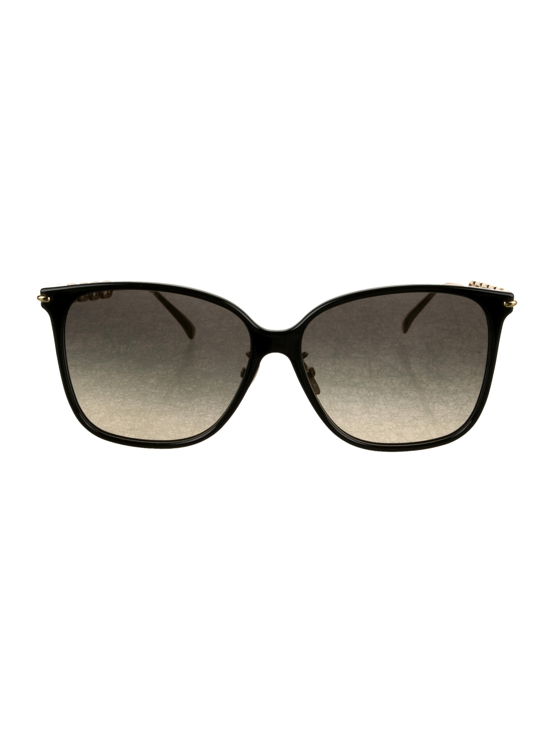 関税なし【LOUISVUITTON】My LV Chain Two Classique Sunglasses My LV Chain Two Classique Square Sunglasses S00 - Women