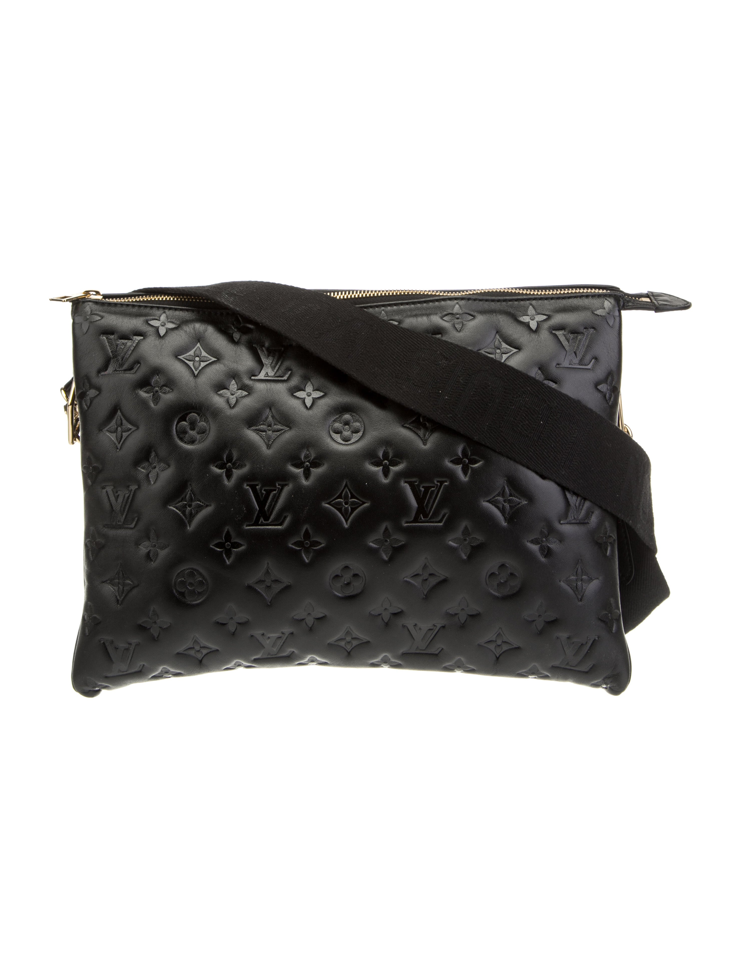 Louis Vuitton 2021 Monogram Embossed Coussin MM w/ Strap