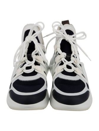 Louis Vuitton Printed Athletic Sneakers