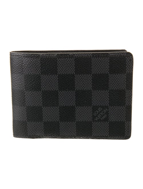 Louis Vuitton Damier Graphite Pattern Coated Canvas Multiple Wallet