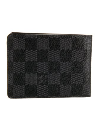 Louis Vuitton Damier Graphite Pattern Coated Canvas Multiple Wallet