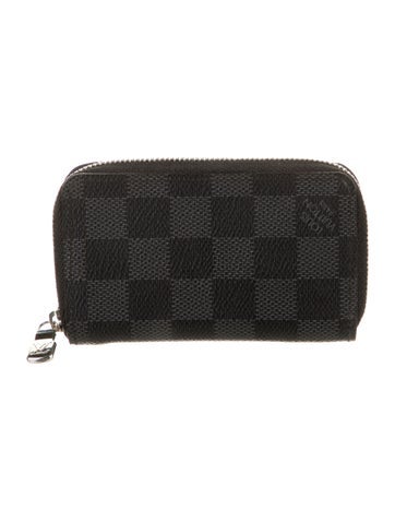 Louis Vuitton Wallets 2020 Damier Graphite Pattern Zippy Coin Purse