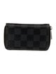 Louis Vuitton 2016 Damier Graphite Pattern Zippy Compact Wallet