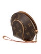 Louis Vuitton Monogram Mini Ellipse Wristlet