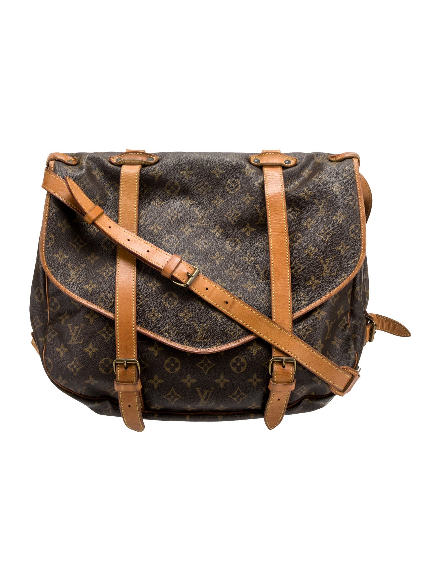 Louis Vuitton Monogram Saumur 43
