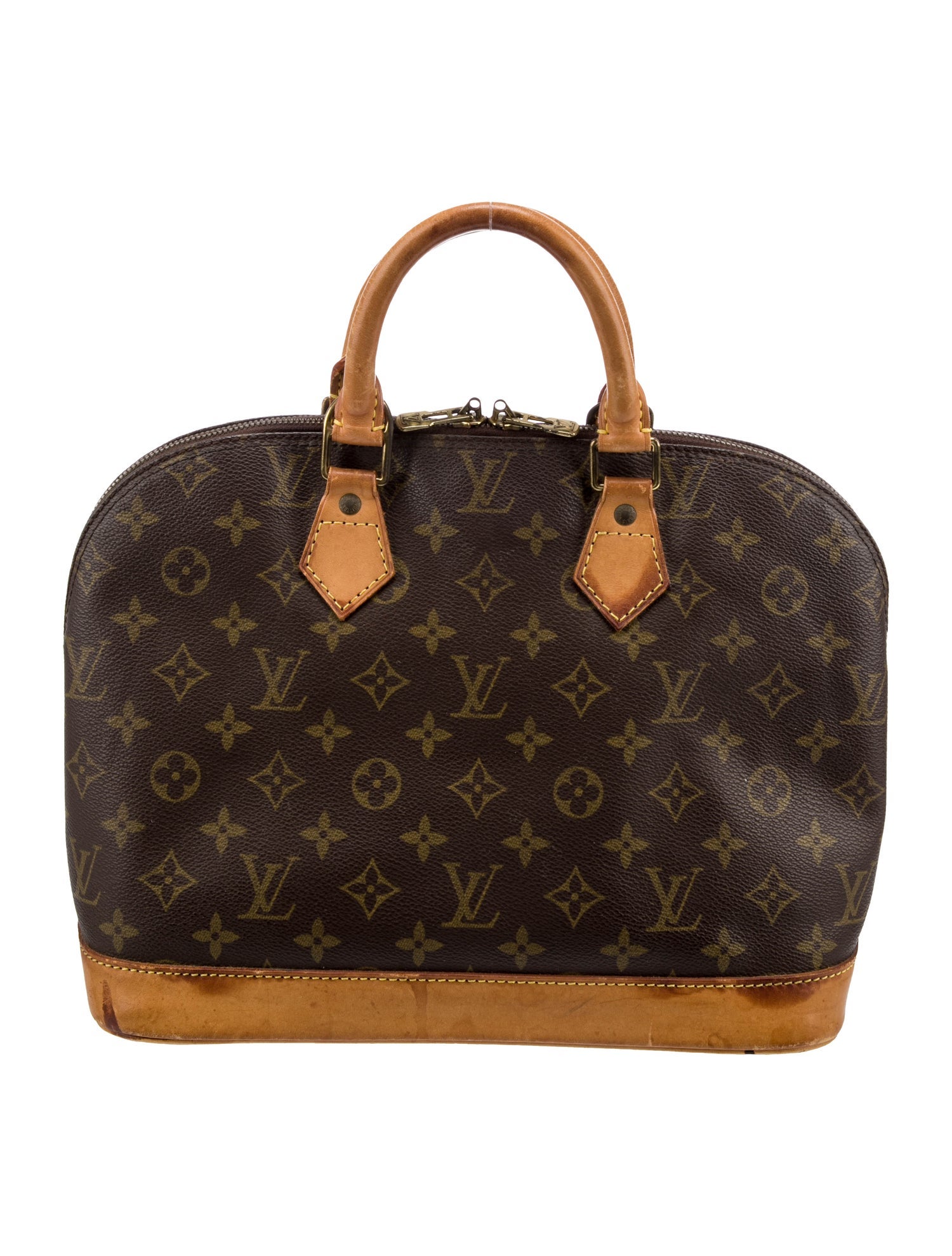 Louis Vuitton Vintage Monogram Alma PM Brown Handle Bags, Handbags LOU823692 The RealReal