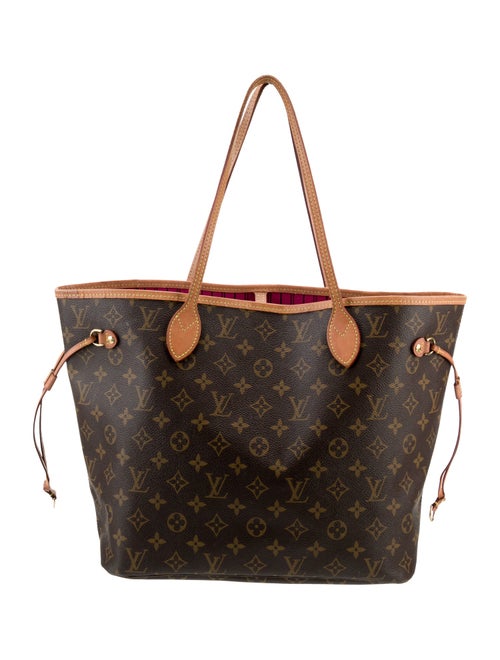 Louis Vuitton Monogram Neverfull MM w/ Pouch