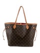 Louis Vuitton Monogram Neverfull MM w/ Pouch