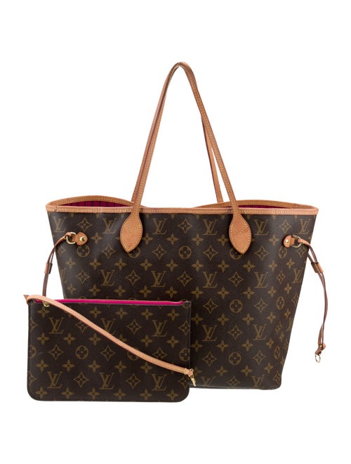 Louis Vuitton Monogram Neverfull MM w/ Pouch