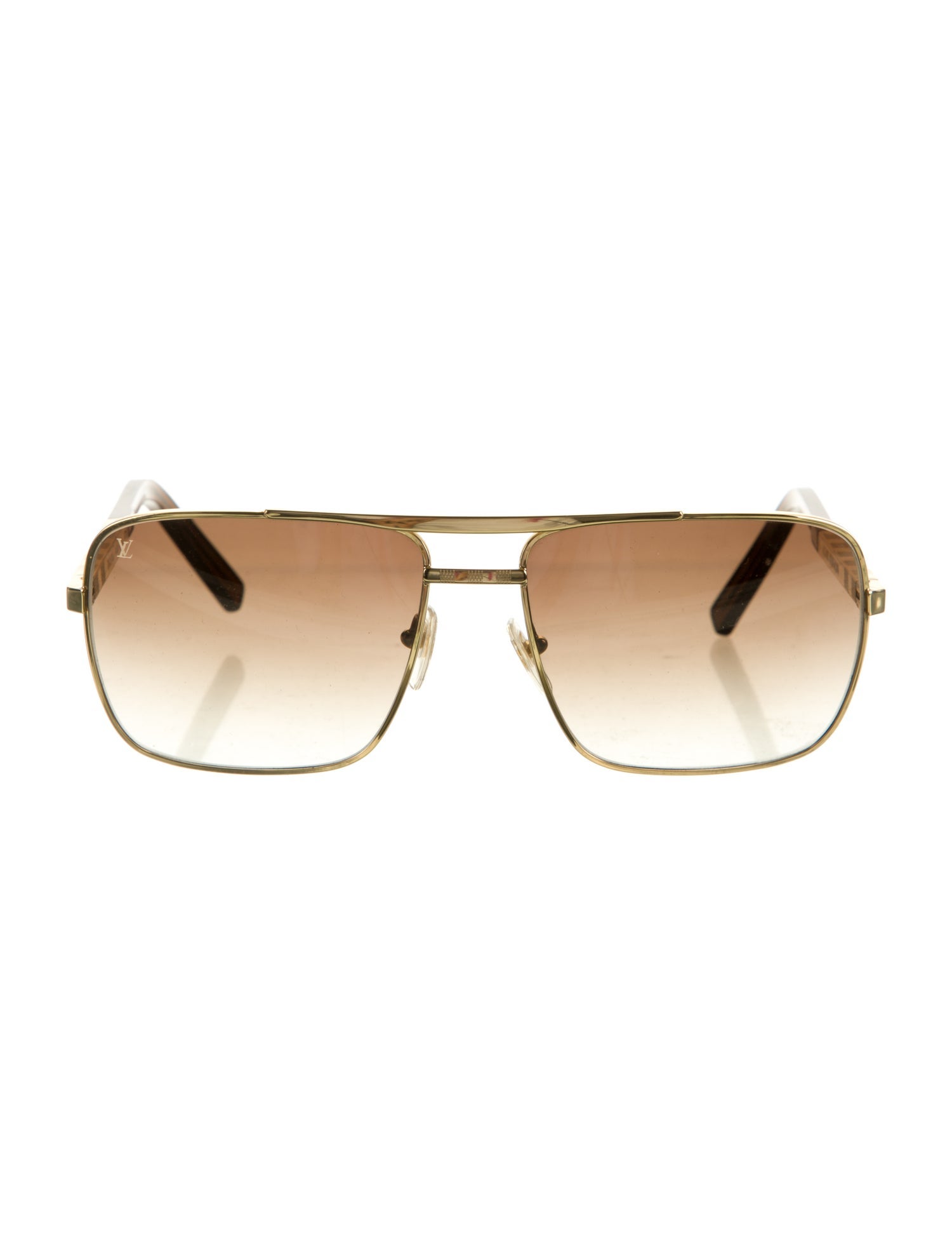 Louis Vuitton 2018 Aviator Sunglasses Gold Sunglasses, Accessories