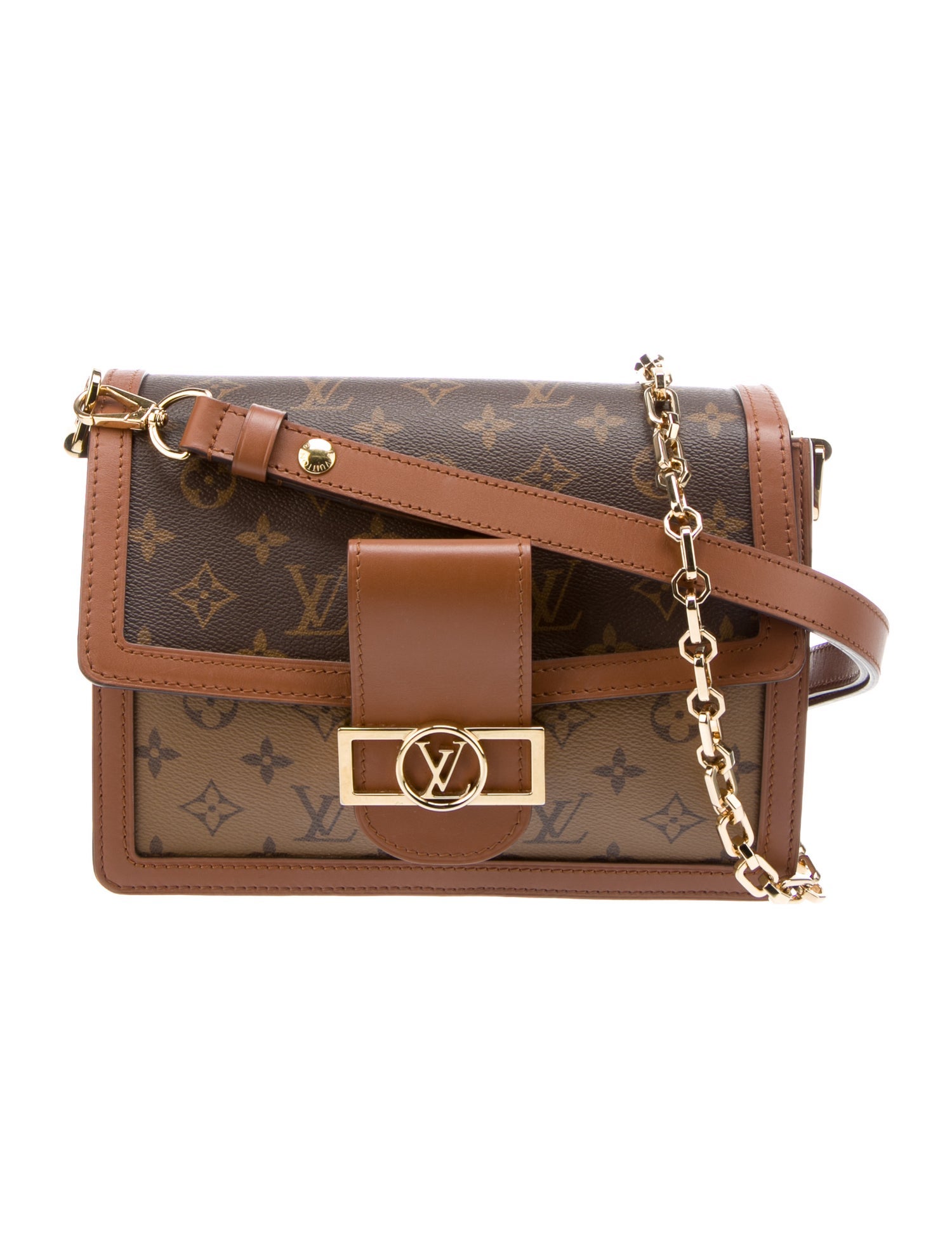 Louis Vuitton Monogram Reverse Dauphine MM