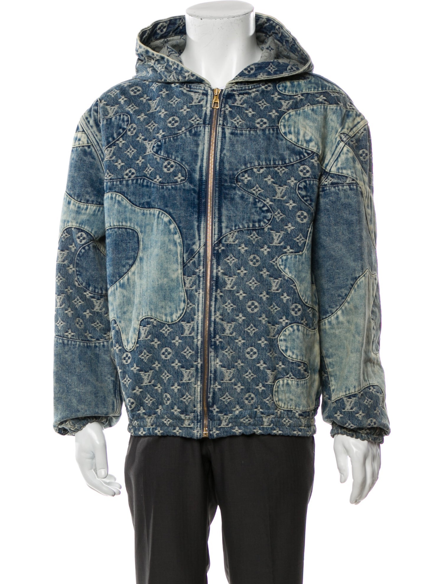 Louis Vuitton 2022 LV Monogram Denim Jacket