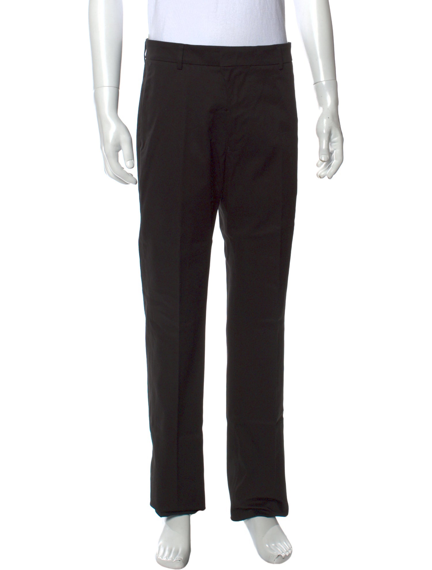 Louis Vuitton Pants Black, 11.5" Rise Pants, Clothing LOU830409