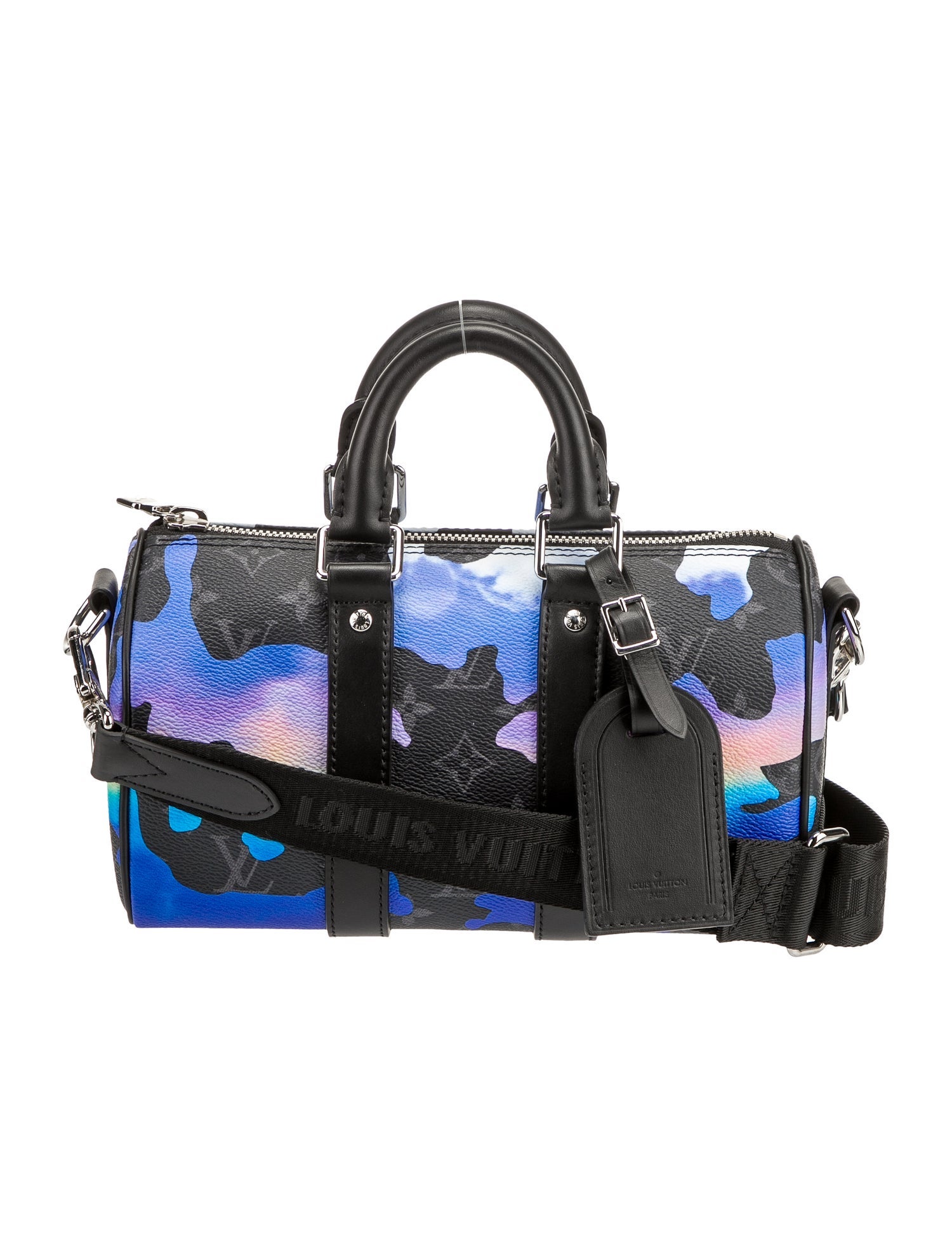Louis Vuitton Sunset Monogram Eclipse Keepall Bandouliere 25