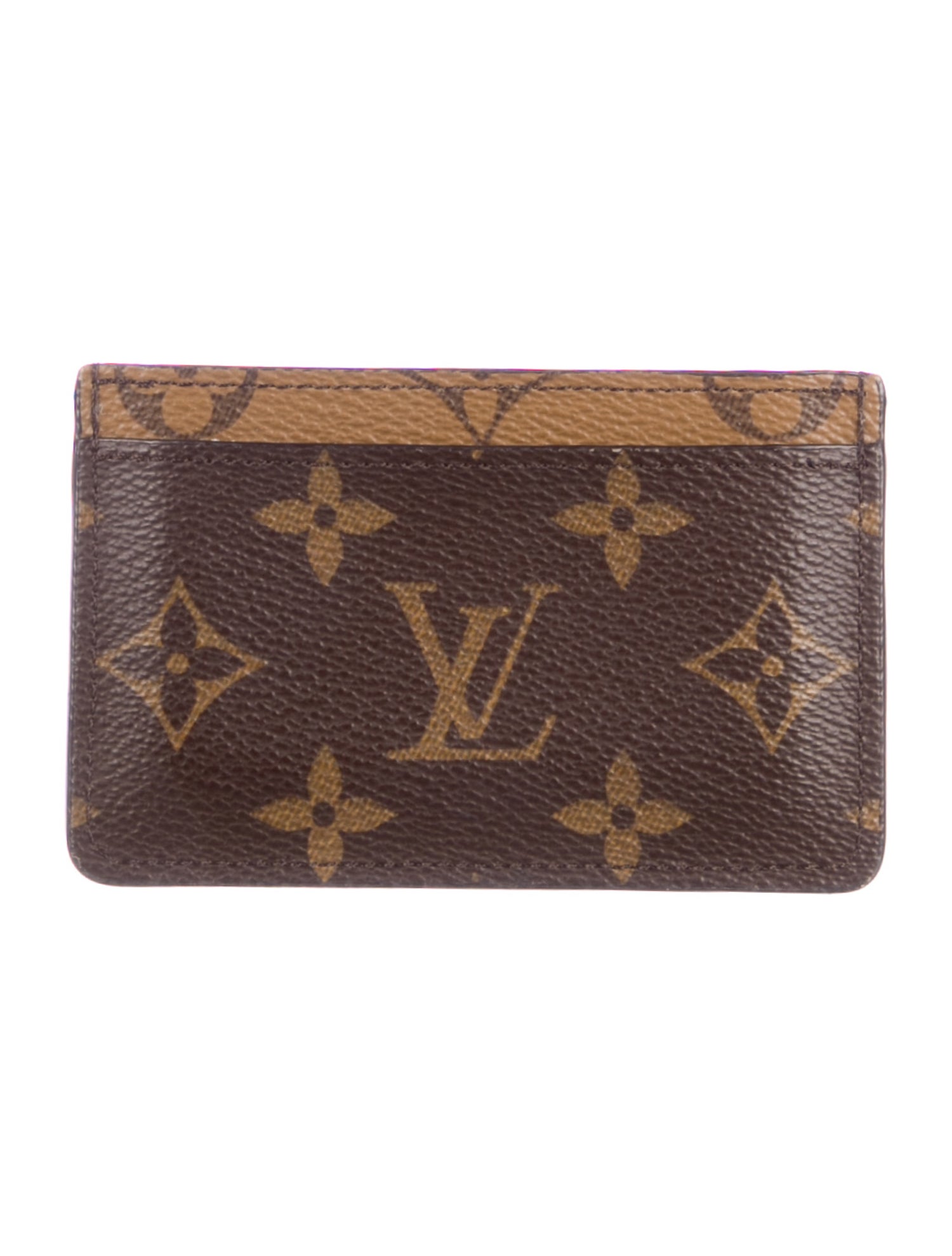Louis Vuitton Monogram Pattern Coated Canvas Card Holder