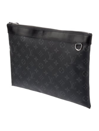 Louis Vuitton Monogram Eclipse Discovery Pochette GM