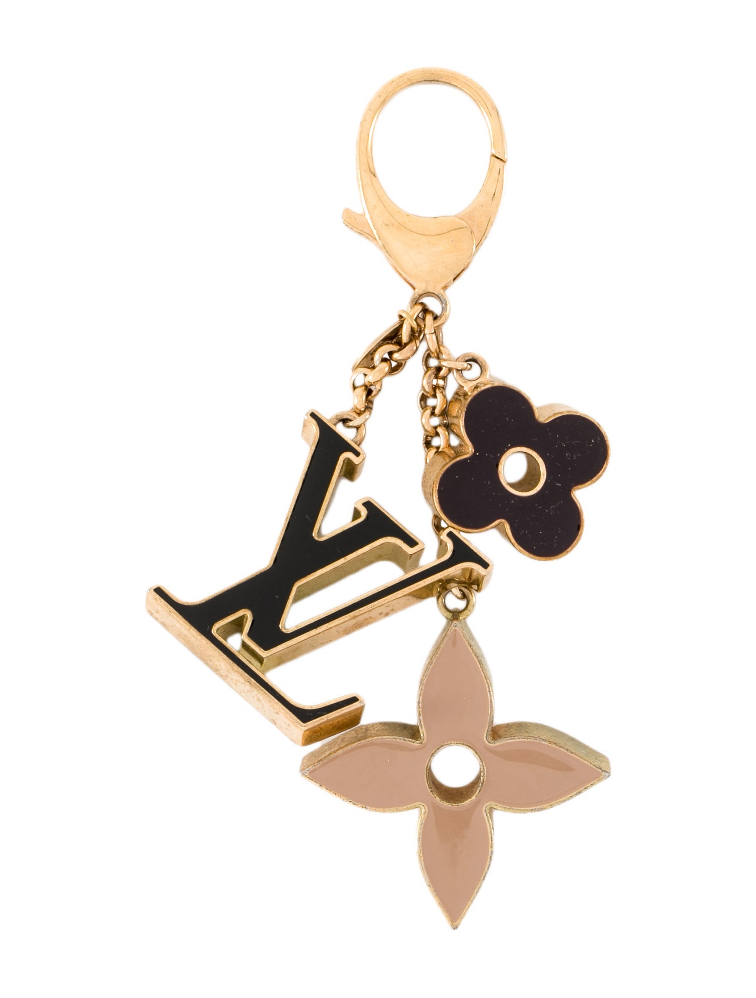 Louis Vuitton Disco Ball Bag Charm & Key Holder Silver Keychains