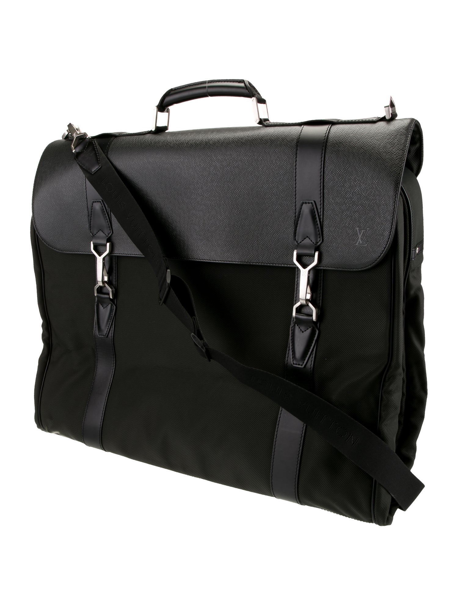 Louis Vuitton Taïga Gibeciere Garment Bag Green Garment Covers, Bags