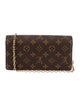 Louis Vuitton Monogram Wallet on Chain Lily