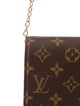 Louis Vuitton Monogram Wallet on Chain Lily