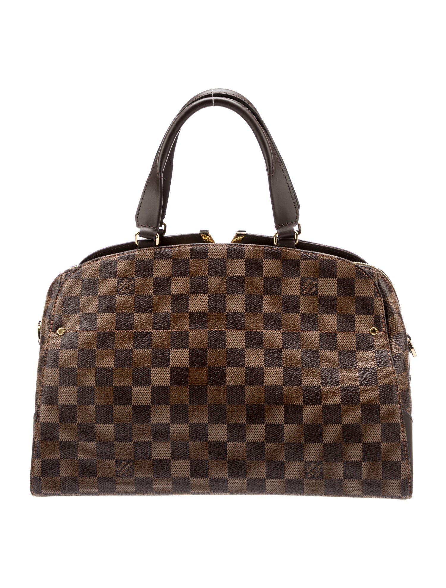 louis vuitton バッグ Louis Vuitton Damier Ebene Kensington Bowling - Brown Handle Bags