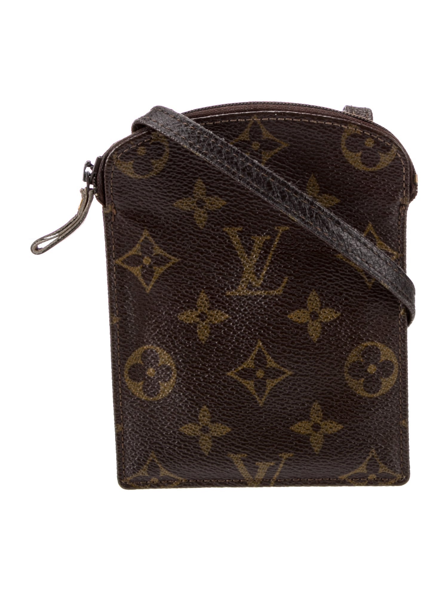 Louis Vuitton／MONOGRAM (ポーチ) Louis Vuitton Monogram Neck Pouch - Brown Crossbody Bags