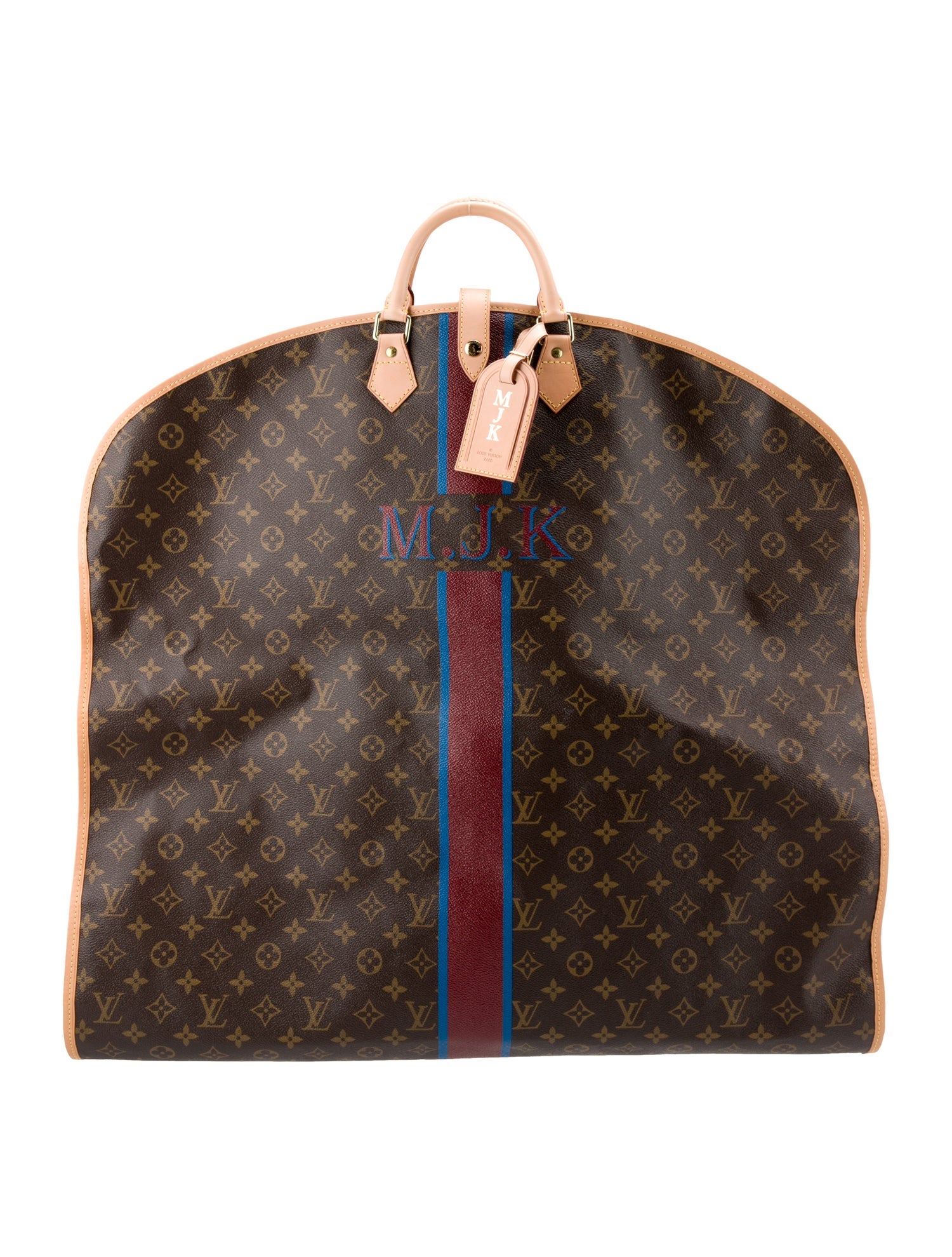 Louis Vuitton Santore Taiga Garment Bag Burgundy Garment Covers, Bags