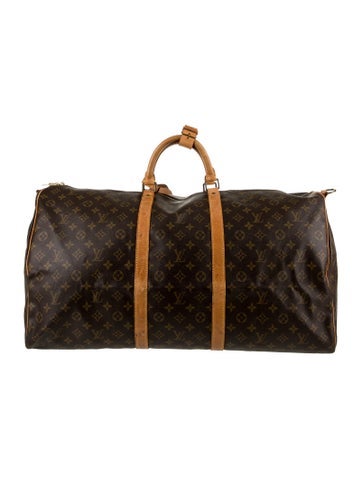 Louis Vuitton Luggage and Travel Monogram Keepall Bandouliere 60