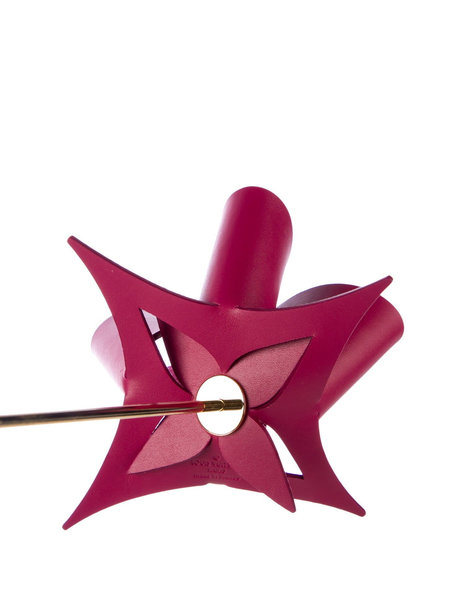 Louis Vuitton Atelier Oï Leather Origami Flower - Pink Decorative