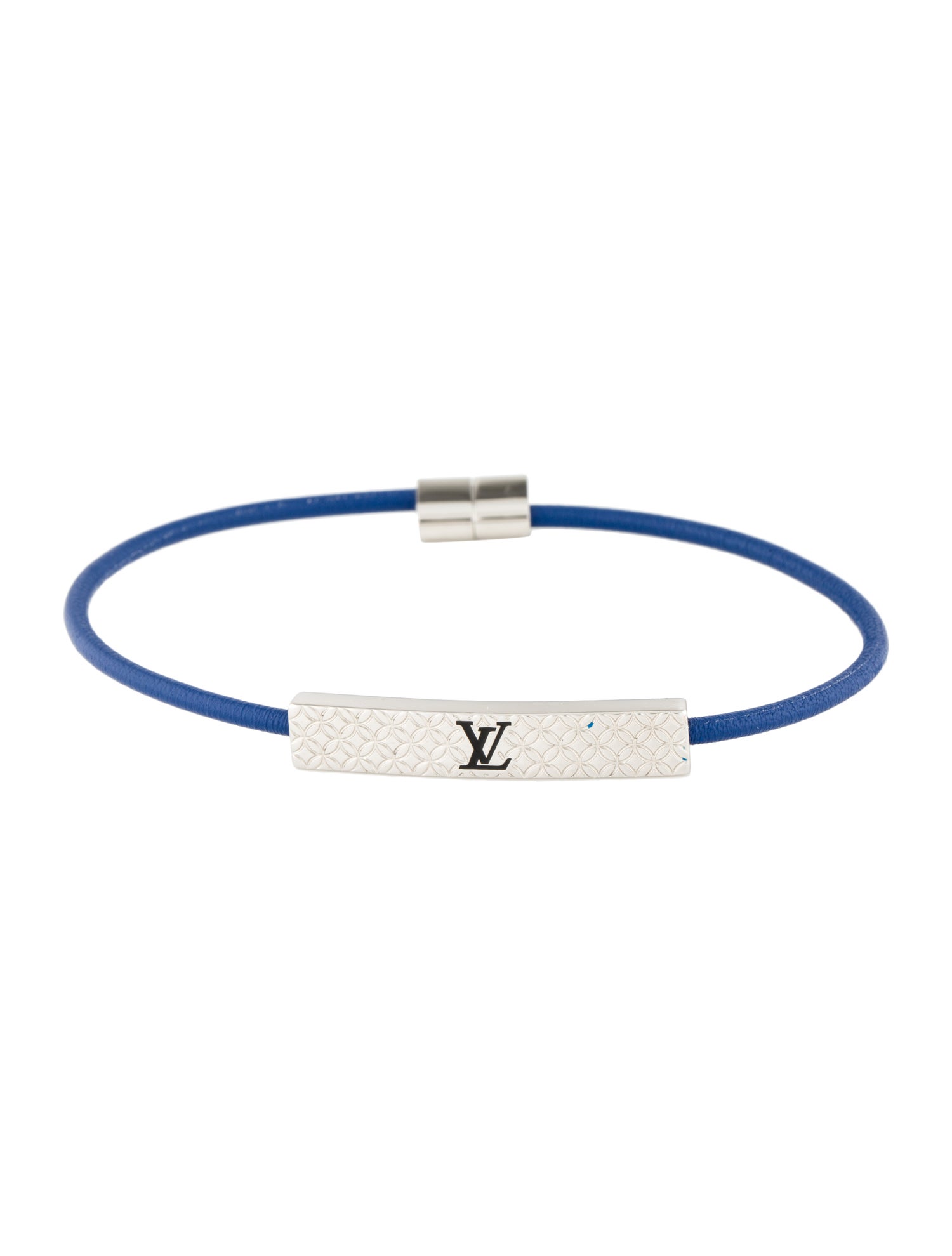 Louis Vuitton Champs Elysées Bracelet - Blue, Brass Wrap