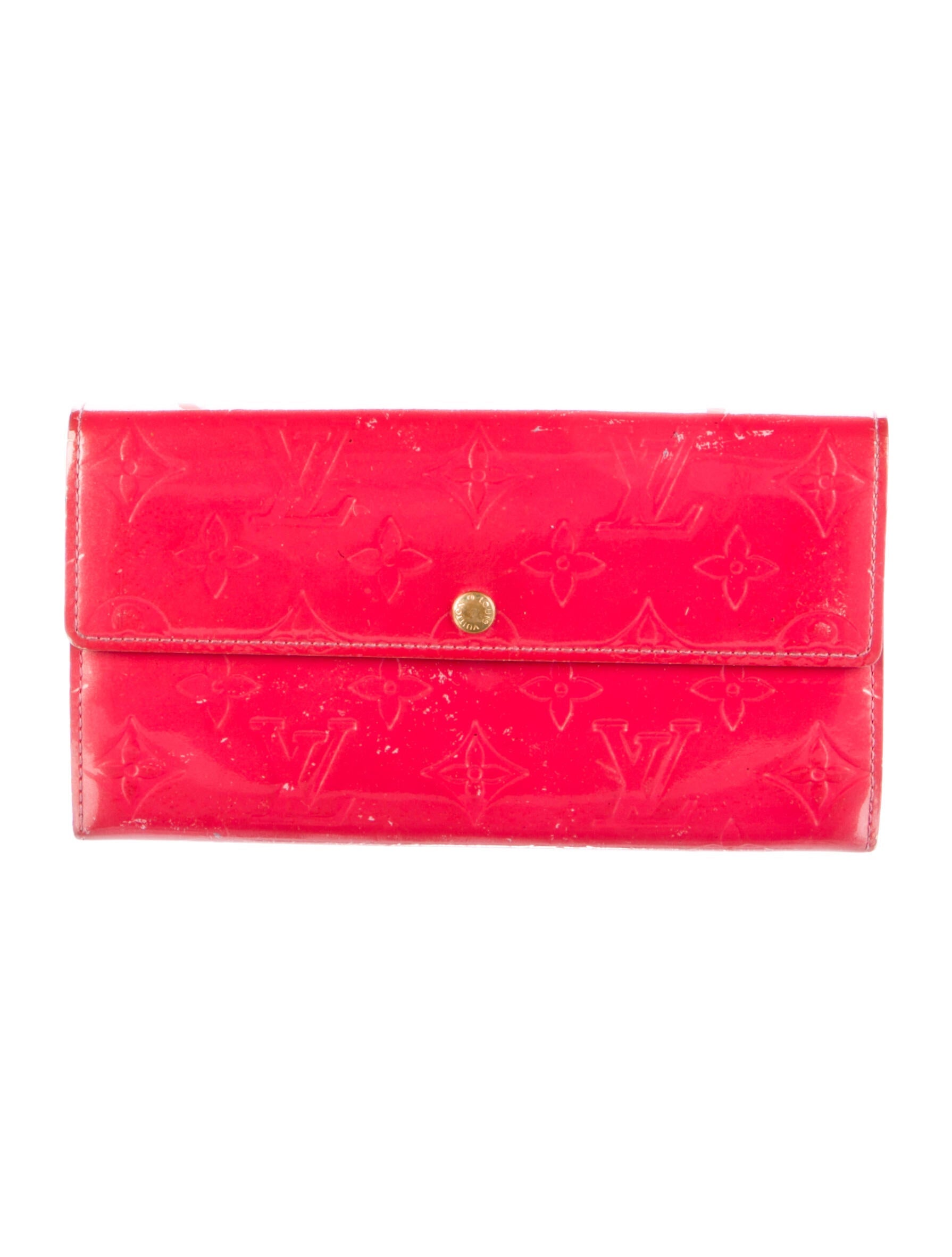 Louis Vuitton Vintage 2006 Elise Wallet Red Wallets, Accessories