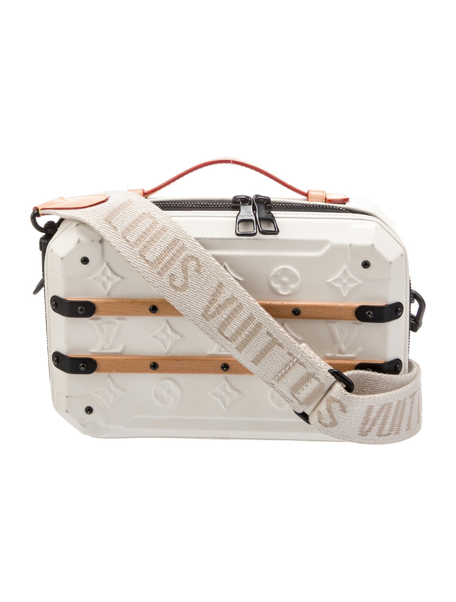 【★完売必至★】Louis Vuitton ☆ LV TRUNK バッグ Side Trunk PM Malletage Leather - Handbags - M83030 | LOUIS