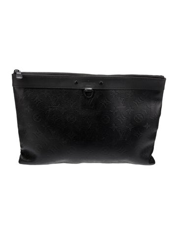 Louis Vuitton Portfolios & Pouches Monogram Shadow Discovery Pochette