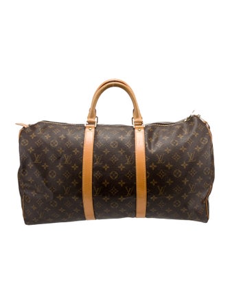 Louis Vuitton Monogram Keepall Bandouliere 50