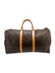 Louis Vuitton Monogram Keepall Bandouliere 50