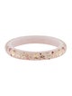 Louis Vuitton Crystal & Resin Narrow Inclusion Bangle