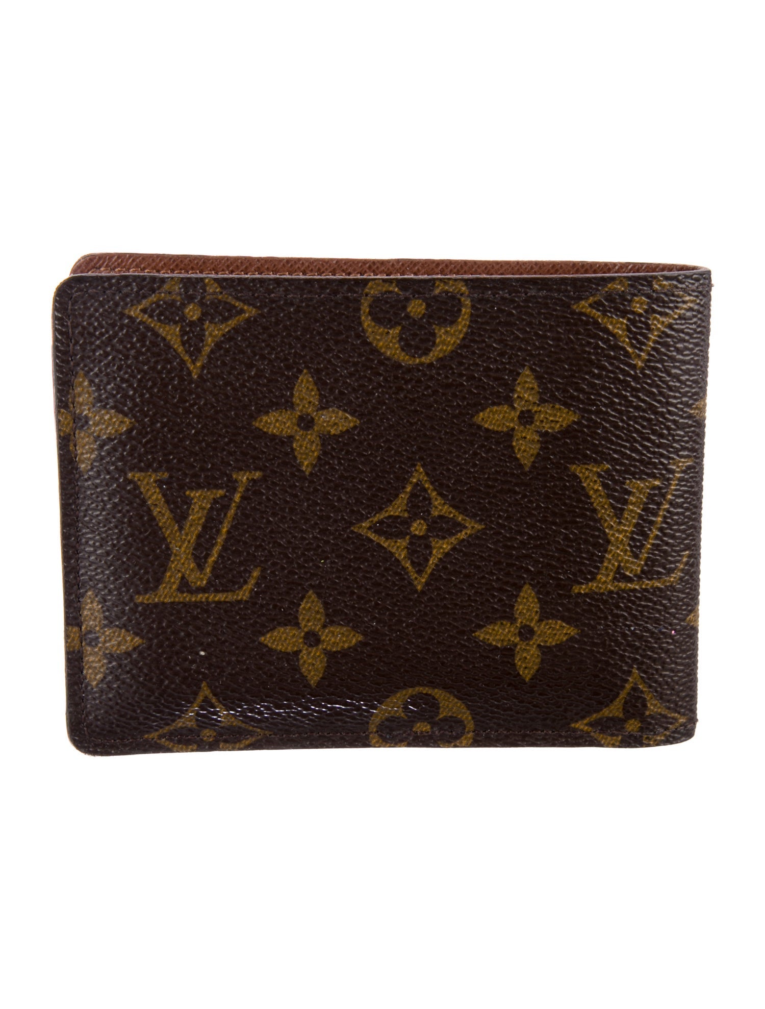 Louis Vuitton LV Monogram Leather Multiple Wallet