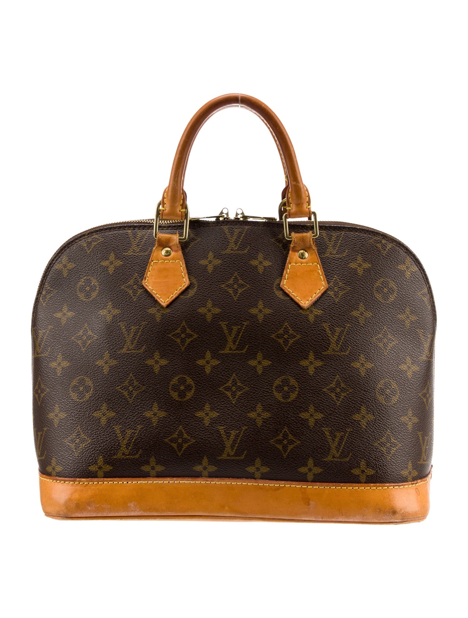Louis Vuitton Vintage Monogram Alma PM Brown Handle Bags, Handbags LOU850930 The RealReal