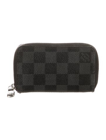 Louis Vuitton Wallets 2019 Damier Graphite Pattern Zippy Coin Purse